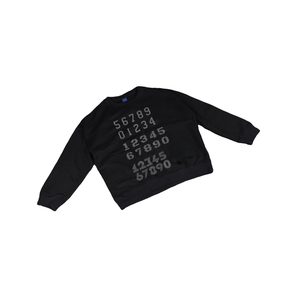 Sudadera con capucha para hombre personalizada, oversize, de felpa lavada estilo vintage, negra, casual, con cremallera de un cuarto, serigrafiada y con efecto desgastado, para otoño - Product Image 2