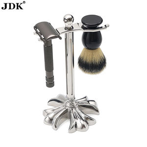 JDK Fashion-Brosse de <span class=keywords><strong>rasage</strong></span> solide pour rasoir, <span class=keywords><strong>kit</strong></span> de <span class=keywords><strong>rasage</strong></span> pour hommes, commande OEM à bas prix avec support de colonne romaine - Product Image 6