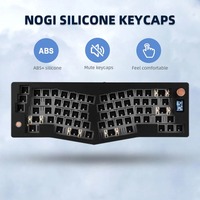 CIDOO ABM066 Alice Kit de clavier mécanique 3 modes Bluetooth/2.4Ghz/Konb filaire Kit personnalisé programmable VIA