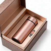 Bouteille d'eau isotherme mini 300 ml pour femme, en acier inoxydable, avec affichage LED intelligent de la température, gourde sous vide mignonne et portable