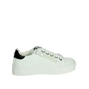 รองเท้าผ้าใบผู้หญิง Cult รุ่น T-164 สีขาวดำ ทรง Chunky - Product Image 4