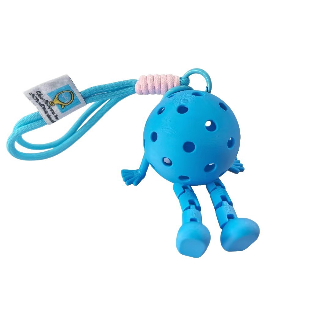 Hot Selling Cute Pickleball Keychain Pickleball Sports Accessories Gift for Friends