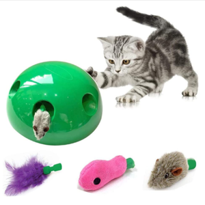 Juguetes Gatos Gatos Jouet,Avne Avec Ventouse Bola Interativa Brinquedo Gato Palla Gioco Gatto Inteliggente - Product Image 1