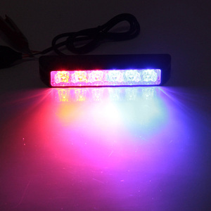 Feux de <span class=keywords><strong>voiture</strong></span> LED-06D 12-24V, feux clignotants LED, barres lumineuses pour pare-brise, feux de détresse brillants, montage sur support, feux stroboscopiques avec patins et vis pour <span class=keywords><strong>voiture</strong></span> tout-terrain - Product Image 2