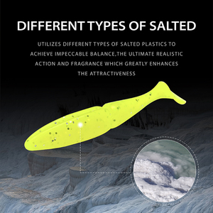XIN-V ESN75 offre spéciale échantillon <span class=keywords><strong>gratuit</strong></span> chine marquage pêche en plastique appât pagaie queue nouveau Design moule personnalisé ver souple - Product Image 3