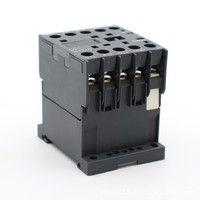Contattore Magnetico AC Mini LC1K1210 3P 12A con Contatto Ausiliario 1NO, Bobina 24V 110V 220V 380V, Montaggio su Guida DIN, Serie CJX2K