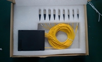 Répartiteur PLC 1x2 4 8 16 en boîtier ABS avec connecteurs SC LC FC – Répartiteur de fibre optique de type boîtier