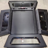 Capot rigide en acier à prix réduit avec fenêtre coulissante pour Dodge Ram 1500 6.4ft sans railbox, couvre-benne