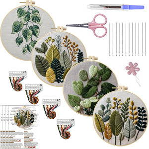 Kit <span class=keywords><strong>de</strong></span> Bordado DIY con <span class=keywords><strong>Tela</strong></span> <span class=keywords><strong>de</strong></span> Algodón Ecológica <span class=keywords><strong>para</strong></span> Decoración del Hogar Hecha a Mano - Product Image 1