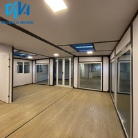 Maison conteneur préfabriquée extensible de 40 pieds sur 20 pieds avec lucarne, 5 chambres, prix préfabriqué, maison modulaire, Casa Contenedor