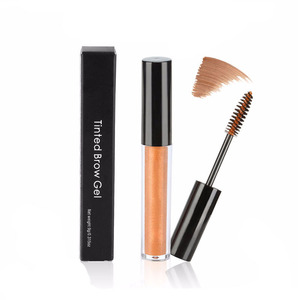 Nuevo diseño de maquillaje cosméticos 4 colores coloración fácil líquido de cejas impermeable rimel Gel Etiqueta Privada - Product Image 1