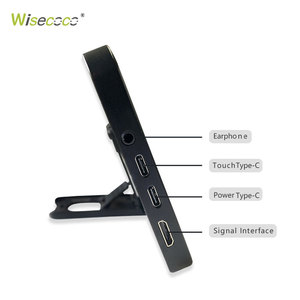Monitor Portátil de 7 Pulgadas 1080P 1920*1080 FHD Tipo-<span class=keywords><strong>C</strong></span> <span class=keywords><strong>USB</strong></span> IPS para Juegos, Consola, <span class=keywords><strong>C</strong></span>ámara, Pantalla Táctil - Product Image 5