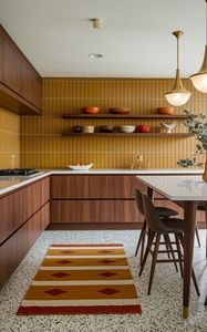 Mobili da <span class=keywords><strong>Cucina</strong></span> Vermonhouzz Wabi-sabi in Legno Scuro con Finitura Noce Profondo, <span class=keywords><strong>Cucina</strong></span> Modulare Minimalista per una Casa <span class=keywords><strong>Zen</strong></span> e Accogliente - Product Image 4