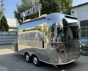 2025 New Arrival Outdoor Mobile Food Trailer Street Mobile OEM Food Cart Factory Price - Product Image 6
