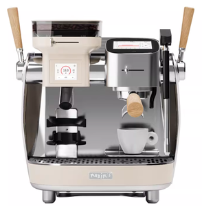 Machine à expresso semi-automatique pour la maison/l'hôtel, pompe 15 bars et mousseur à lait pour faire du cappuccino - Product Image 4