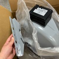 Vente en gros d'usine, ventilateur circulaire encastré gris de 6 pouces, 230V 50HZ 105W 353CFM