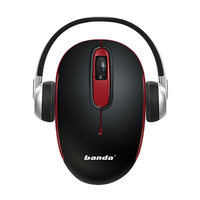 Souris d'ordinateur sans fil USB optique mini 2.4G, design ergonomique, compatible avec plusieurs appareils, en stock