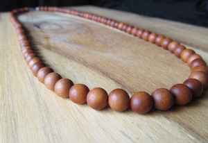 Handmade Wooden Necklaces Made Using Natural Wood <b>Beads</b> Designed For Daily Wear Casual Fashion And Traditional Style - Product Image 5