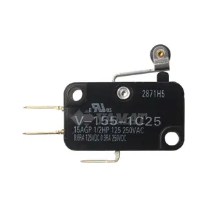 YAMATA original interruptores V-155-1C25 intermediate console miniature rotary trigger switches