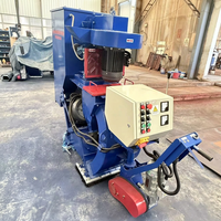 Machine de sablage à chariot robuste pour le détartrage de pièces de fonderie, le nettoyage des pièces forgées, couleur personnalisable