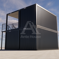 Bâtiment Préfabriqué Moderne de Luxe en Panneaux Sandwich d'Acier Prêts à l'emploi pour Appartements, Bureaux, Hôtels, Villas, Magasins, Écoles – Respirant et Robuste