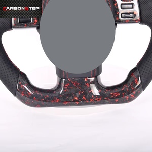 Volant en cuir perforé en fibre de carbone noir forgé à LED personnalisé de <span class=keywords><strong>2022</strong></span> Offre Spéciale pour Zotye - Product Image 5