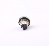 Interrupteurs à bouton-poussoir ronds tactiques d'urgence de sécurité interrupteur à bouton-poussoir en métal 12mm ip67 étanche