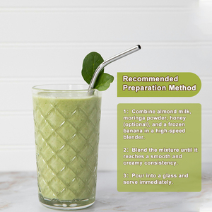 Groothandelsprijs 100% Biologisch Puur Moringa Bladpoeder Private Label 46 Antioxidanten & 92 Voedingsstoffen voor Volwassenen in Zakken - Product Image 6