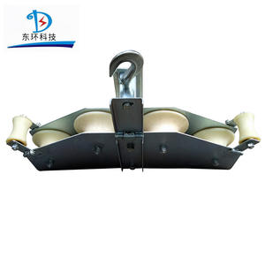 Custom-Made SHZHD10 Combined Optical Cable <b>Trolley</b> <b>Four</b>-<b>Wheel</b> Six-<b>Wheel</b> with <b>Four</b>-Unit Power Cable Laying Tool Used for Network - Product Image 4