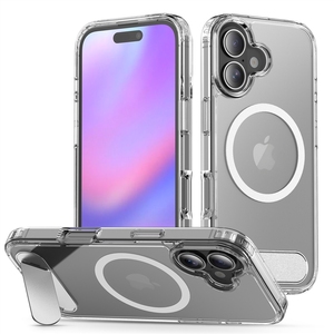 <span class=keywords><strong>Coque</strong></span> de téléphone magnétique transparente pour <span class=keywords><strong>iPhone</strong></span> 18 Pro Max, <span class=keywords><strong>iPhone</strong></span> 17 Pro, <span class=keywords><strong>iPhone</strong></span> 16 Pro – Support horizontal et vertical, antichoc, compatible avec le support de voiture - Product Image 3