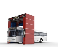 Machine de lavage automatique pour autobus et camions à deux étages Tous les roulements et composants avec une qualité haut de gamme