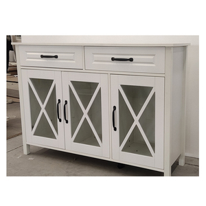 Thiết Kế Mới Hiện Đại Antique Trắng Bằng Gỗ Lối Vào Dinning Bếp Bảng Sideboards Buffet Tủ - Product Image 4