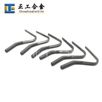 Couteaux à boucle en carbure cémenté YG8 pour argile, lot de 7 outils de finition de poterie avec bord tranchant pré-affûté, haute résistance à l'usure, OEM