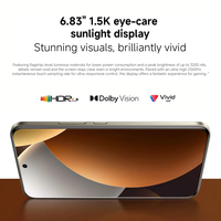 Versión Global Redmi Note 15 Pro+ 5G LTE Smartphone Snapdragon 7s Gen 4 Octa Core 6500mAh 100W Hypercharge 6.83" 120Hz AMOLED