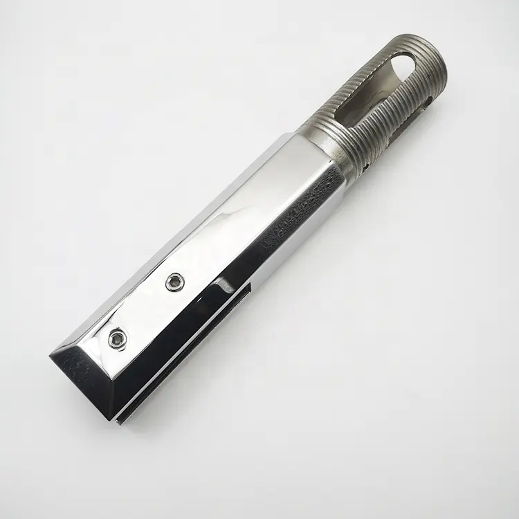 Duplex 2205 Stainless steel Casting Square Core drilled Spigot for Glass Pool Fencing Glass Balustrade 50*50*280