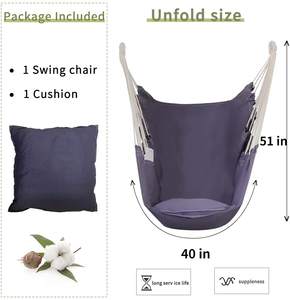 Supporto per sedia per amaca da esterno per interni con sedia a dondolo sospesa Max 450lbs - Product Image 3