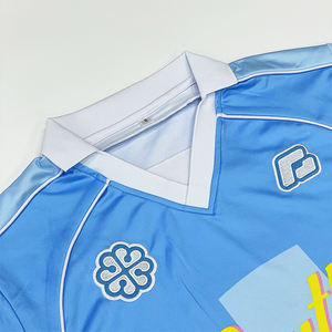 Venta caliente fútbol Jersey personalizado sublimación bordado clásico Retro Popular estilo camisetas de fútbol - Product Image 5