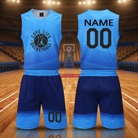 Uniforme de Baloncesto sin Mangas Transpirable de Talla Grande con Tallas Personalizables, 100% Poliéster de Secado Rápido, Nombre del Equipo Personalizado