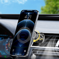 Support magnétique N52 puissant pour voiture avec rotule articulée de 17 mm/0,67 pouce, version 2026 améliorée en usine, pour iPhone 17 16 15 14