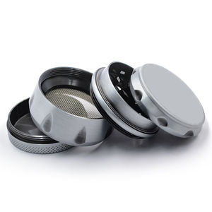 Venta caliente logotipo personalizado barato forma única 55 MM tambor de arce molinillo de hierbas para la venta al por mayor - Product Image 3