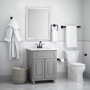 Set di Accessori da Bagno da 5 Pezzi in Acciaio Inox SUS304, Set Portasciugamani da Bagno, Porta Asciugamani a Parete - Product Image 6