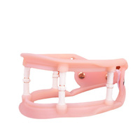 Attelle cervicale en plastique pour adulte, réglable en hauteur, respirante, support cervical, dispositif de traction cervicale, correction de la posture du cou