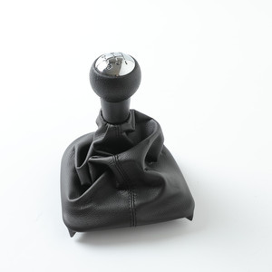 Pommeau de levier de vitesse en cuir pour Peugeot 307, pièce de rechange lavable - Product Image 1