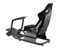 Simulateurs de course automobile commerciaux LRS07-BS, simulateurs de conduite automobile portables, jeux de course automobile, sièges de cockpit de simulation de course à vendre