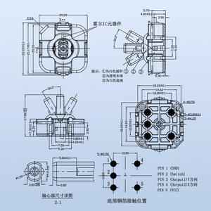 Remplacement sans dérive du Module de manette de pouce analogique 150gf échangeable à chaud <span class=keywords><strong>pour</strong></span> les contrôleurs de jeu PC/Console - Product Image 5