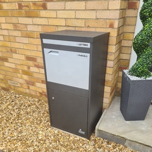 맞춤형 로고가 부착된 지상 설치형 우편함 패키지 편지함 소포함 배송함 - Product Image 6