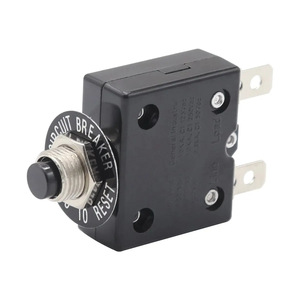 Interruptor de Circuito Tipo Botón 5 30A, Reinicio Manual, Protección Térmica Contra Sobrecarga, Montaje en Panel Industrial, 1 Polo, 10kA, 50/60Hz - Product Image 1