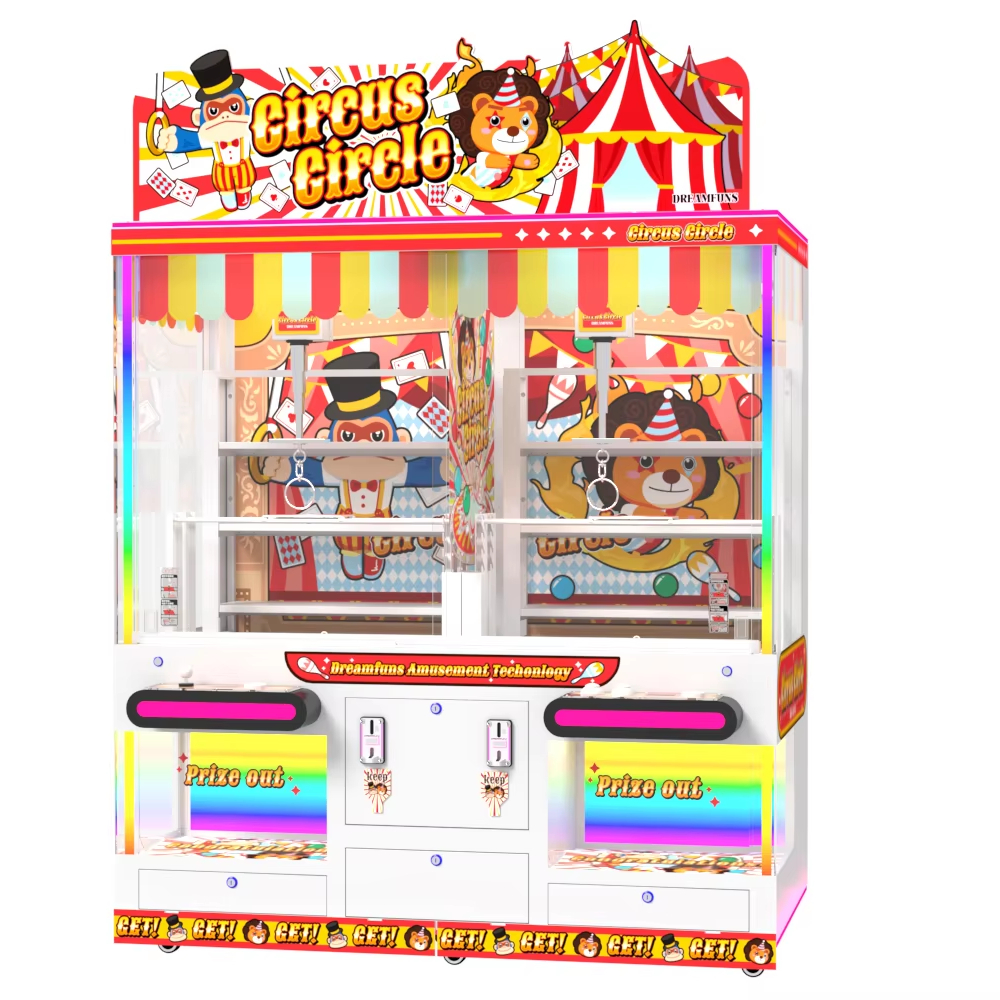 DreamFuns Latest Innovation CIRCUS CIRCLE New Gameplay Offer Joystick or Button Version