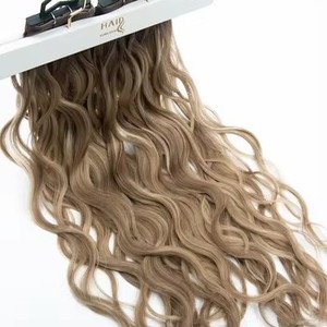 Extensions de cheveux russes Genius Weft à cuticules alignées, double épaisseur - Product Image 4