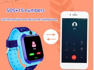 Tft SOS nút Quà Tặng trẻ em SmartWatch đồng hồ với Lbs vị trí quay số điện thoại không thấm nước IP67 cho 3-12 năm học nam và nữ - Product Image 4